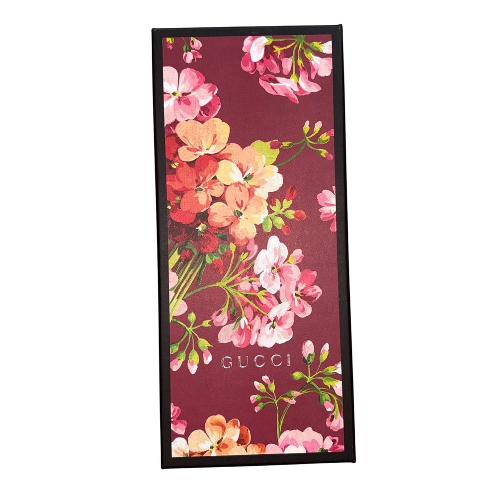 GUCCI B.EBONY MULTICO Floral Print Box Accessory Packaging‎